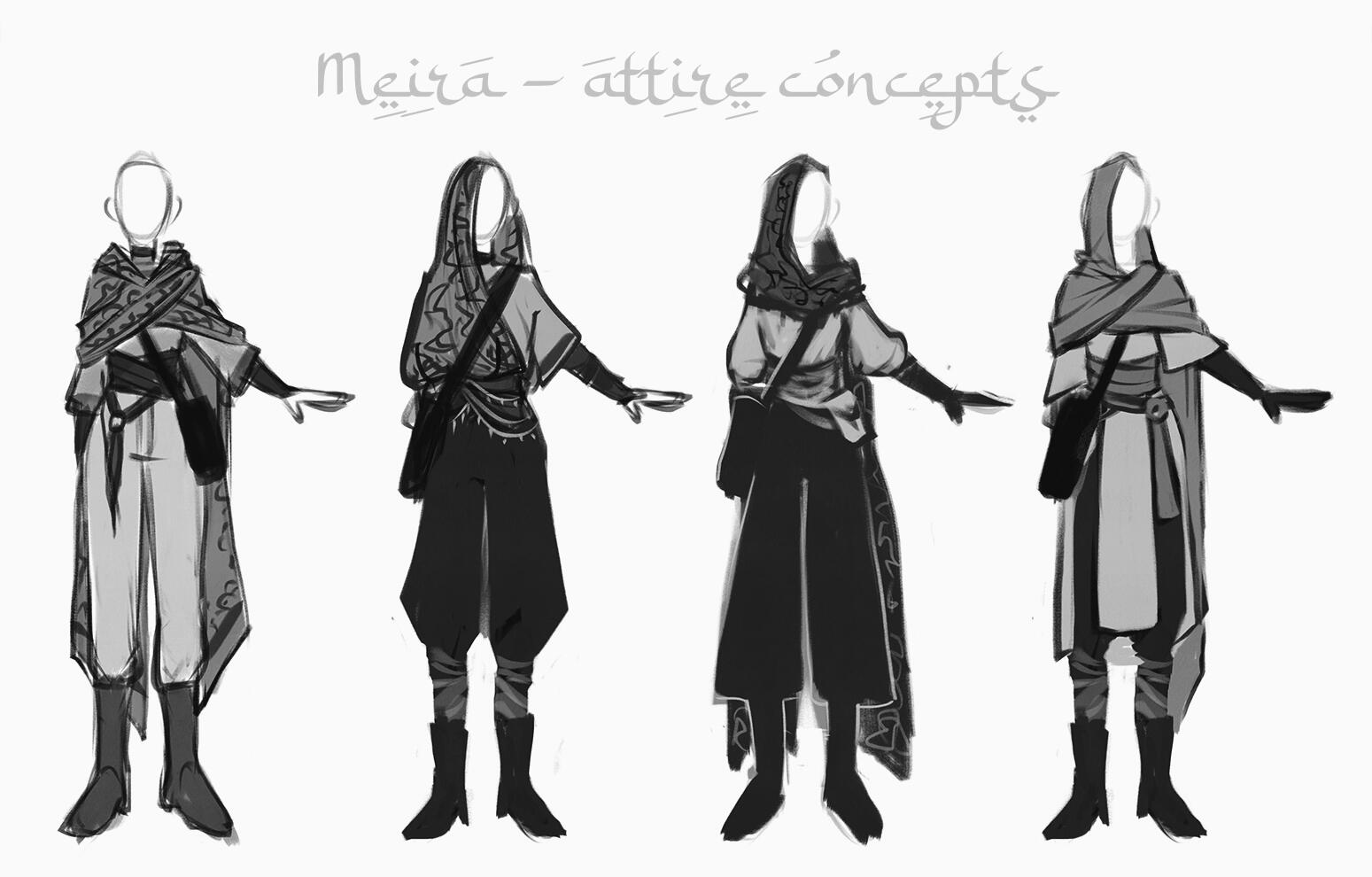 Meira attires